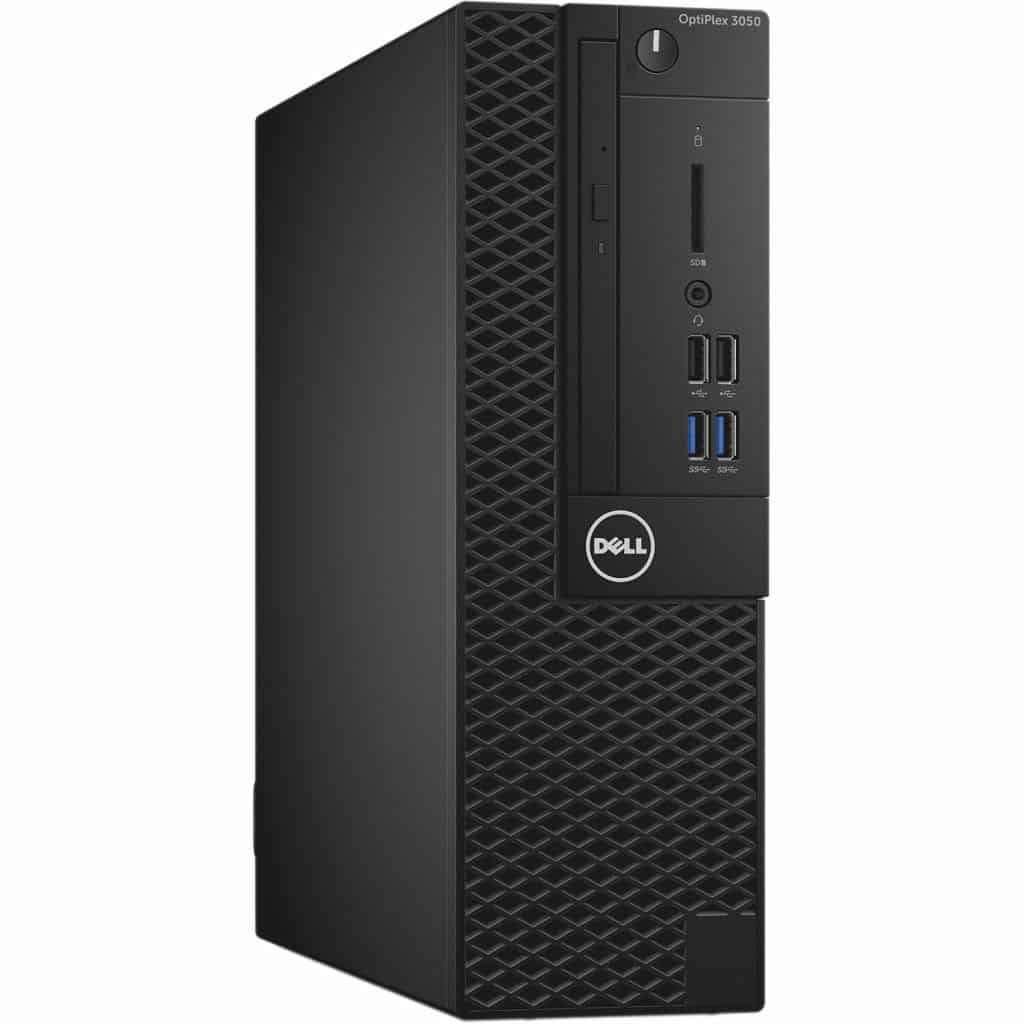 DELL OptiPlex 3050 SFF Combo Core i5 7500, 8GB, 256GB SSD, 19" Wide, KBE &amp; MSE, MS Win10 Pro ...