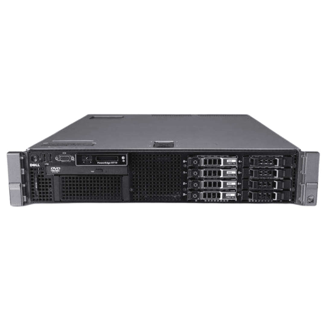 Dell PowerEdge R710 Server- Two(2) Intel(R) Xeon(R) x5670 2.93Ghz - 144GB ECC DDR3 Ram - Two(2) 6...