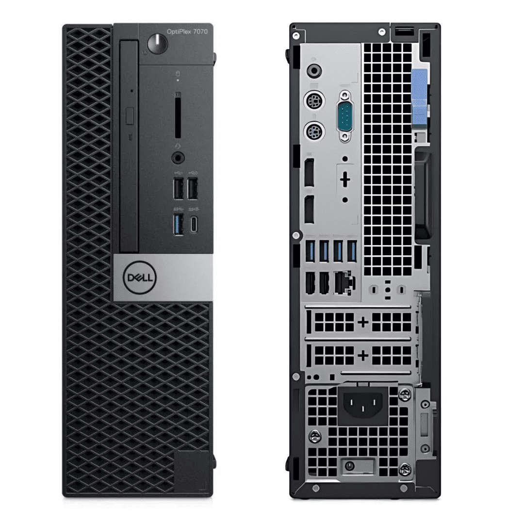 Dell Optiplex 7070 SFF Desktop- Intel Core i5-9500 9th Gen, 8GB DDR4 Ram, 256GB M.2 SSD, MS Win10...