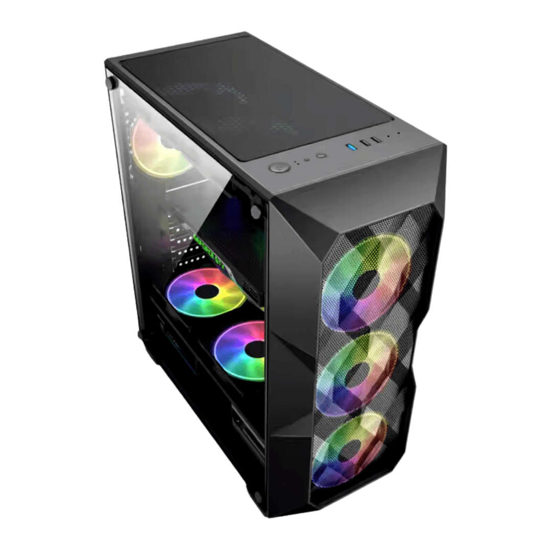intel core i7 8700 Gaming PC -8GB DDR5 Graphics - 16GB - 512NVMe SSD - 700 Watt PSU- Win 11 Pro -...