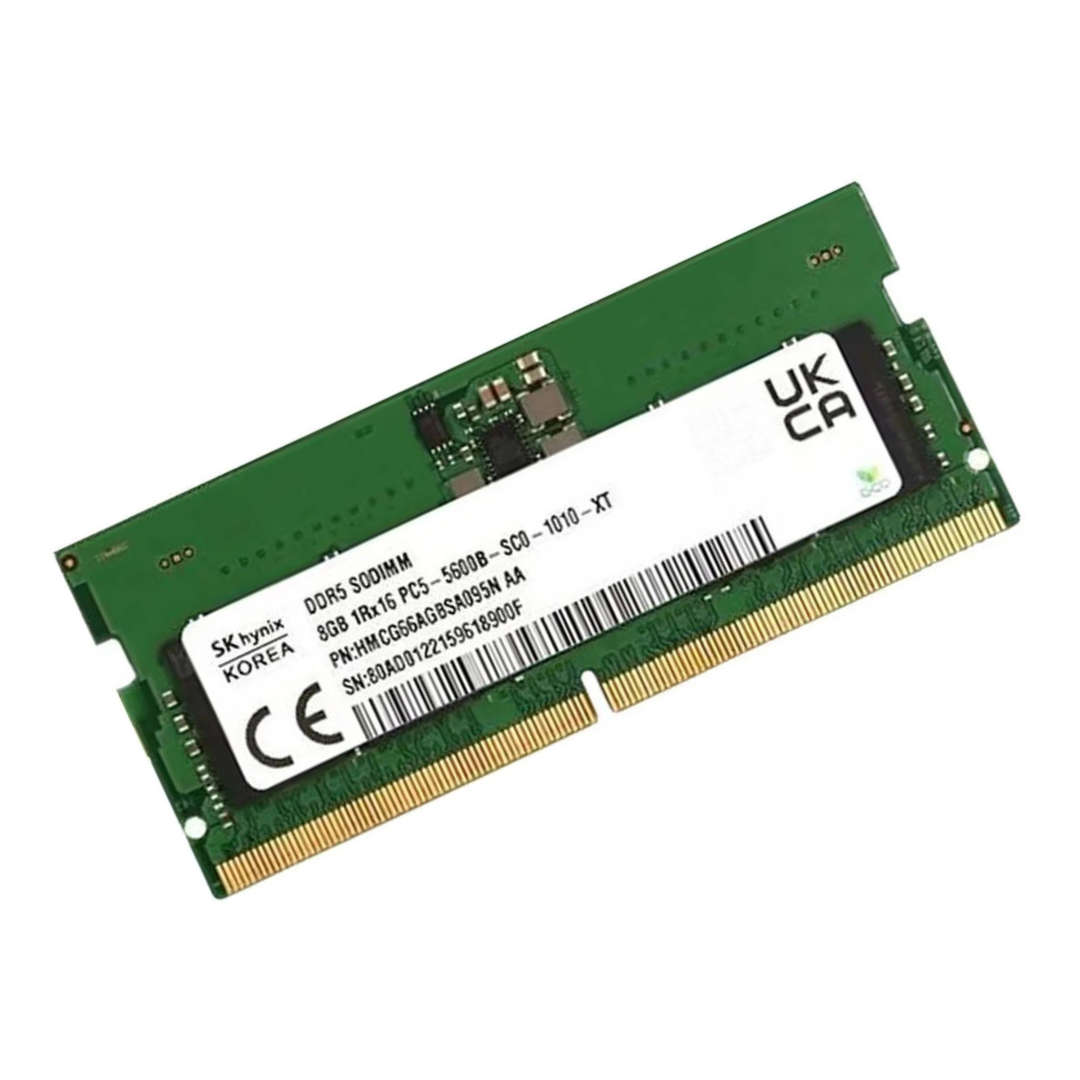 SK8GB DDR5 5600MHz SODIMM PC5-5600B-SC0 1Rx16 1.1V Laptop RAM Memory Module (Refurbished)