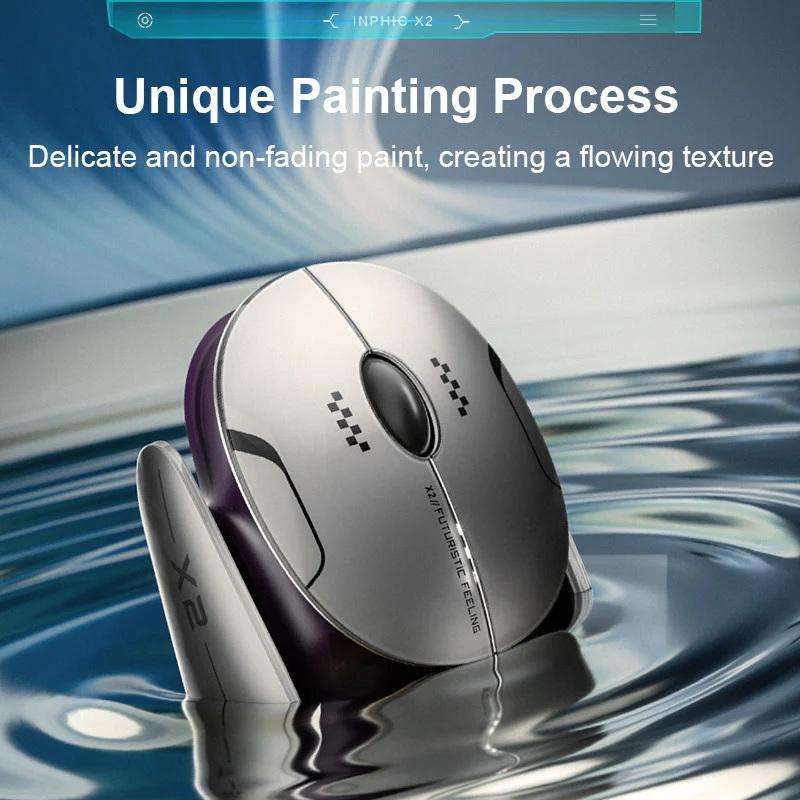 2.4G+ BT 5.0/4.0 RECHARGEABLE MOUSE