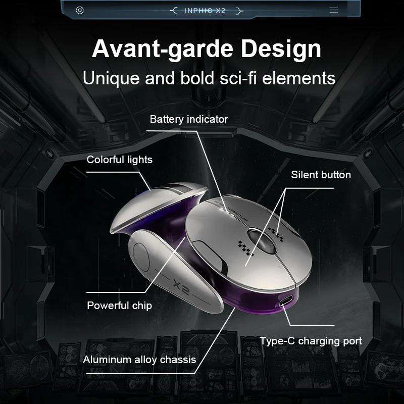 2.4G+ BT 5.0/4.0 RECHARGEABLE MOUSE