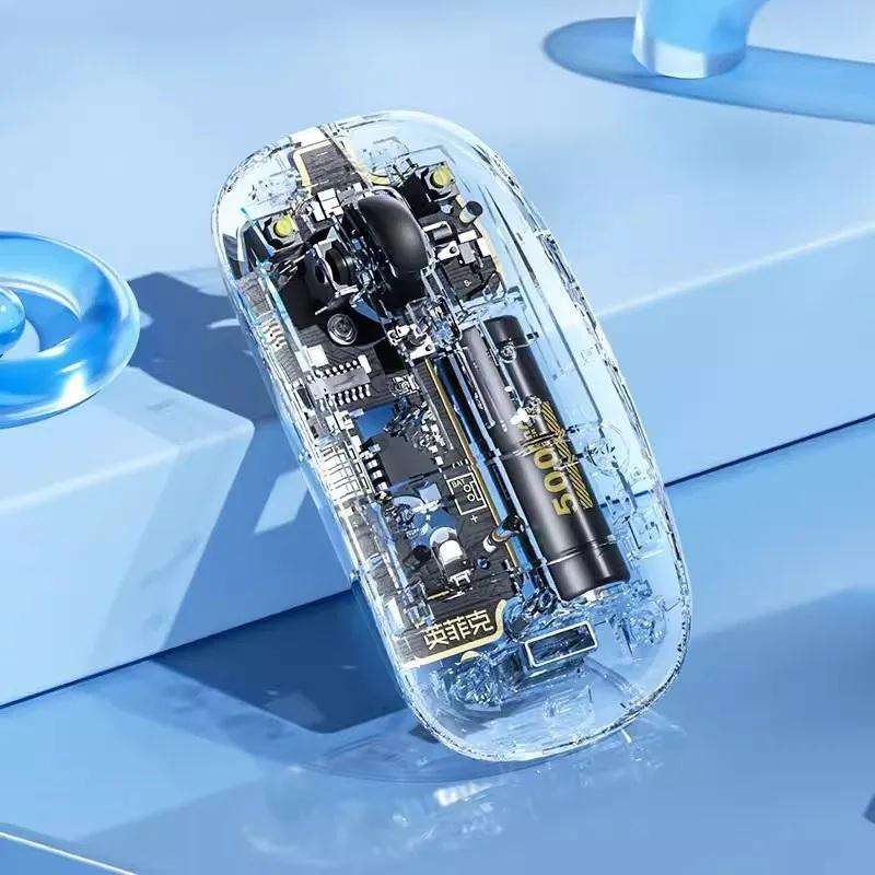 CRYSTAL TRANSPARENT 2.4G MOUSE