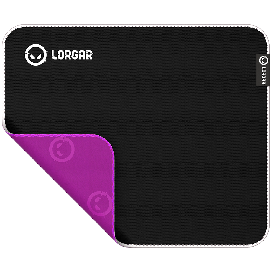 Lorgar Legacer 755, Gaming mouse pad, Ultra-gliding surface, Purple anti-slip rubber base, size: ...