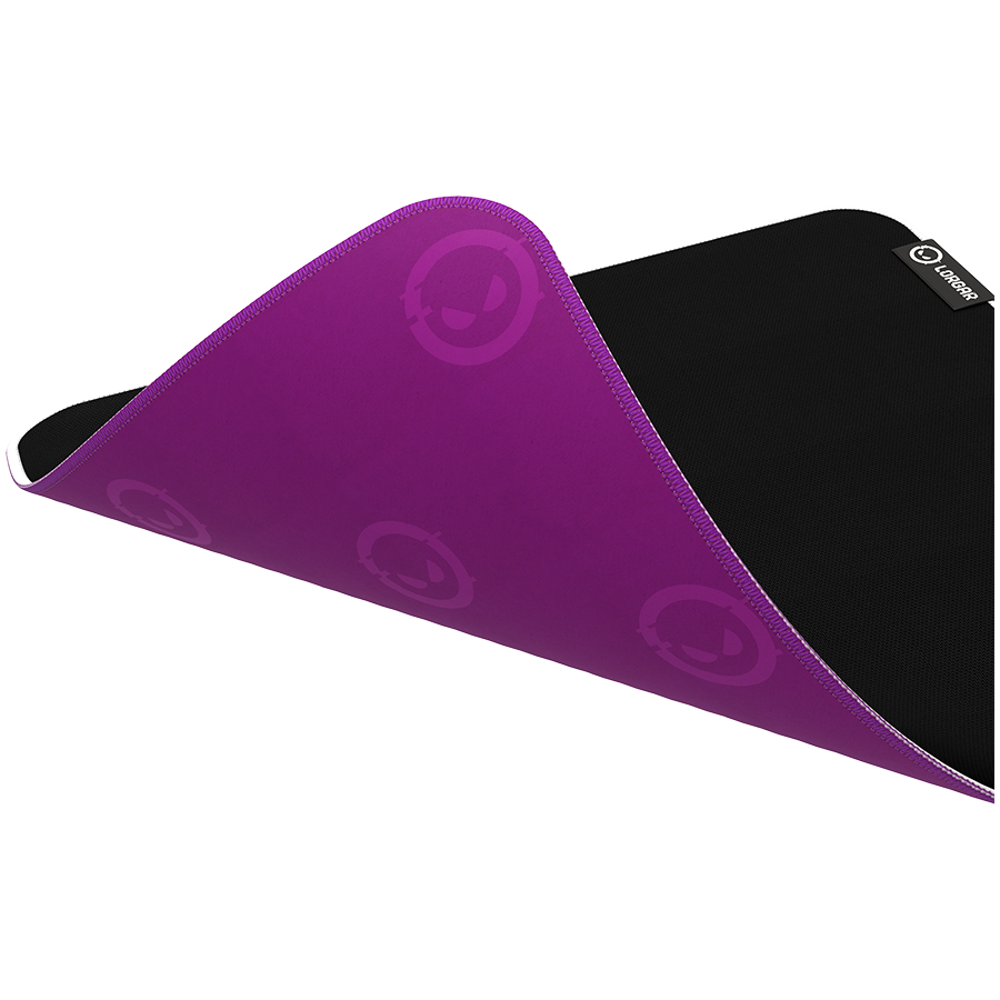 Lorgar Legacer 755, Gaming mouse pad, Ultra-gliding surface, Purple anti-slip rubber base, size: ...