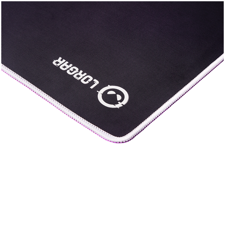 Lorgar Legacer 755, Gaming mouse pad, Ultra-gliding surface, Purple anti-slip rubber base, size: ...