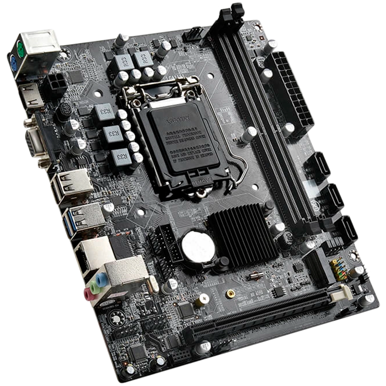 Arktek Intel H310 Chipset, Socket LGA1151, Dual Channel DDR4 2400/2666/3200, Integrated Graphics,...