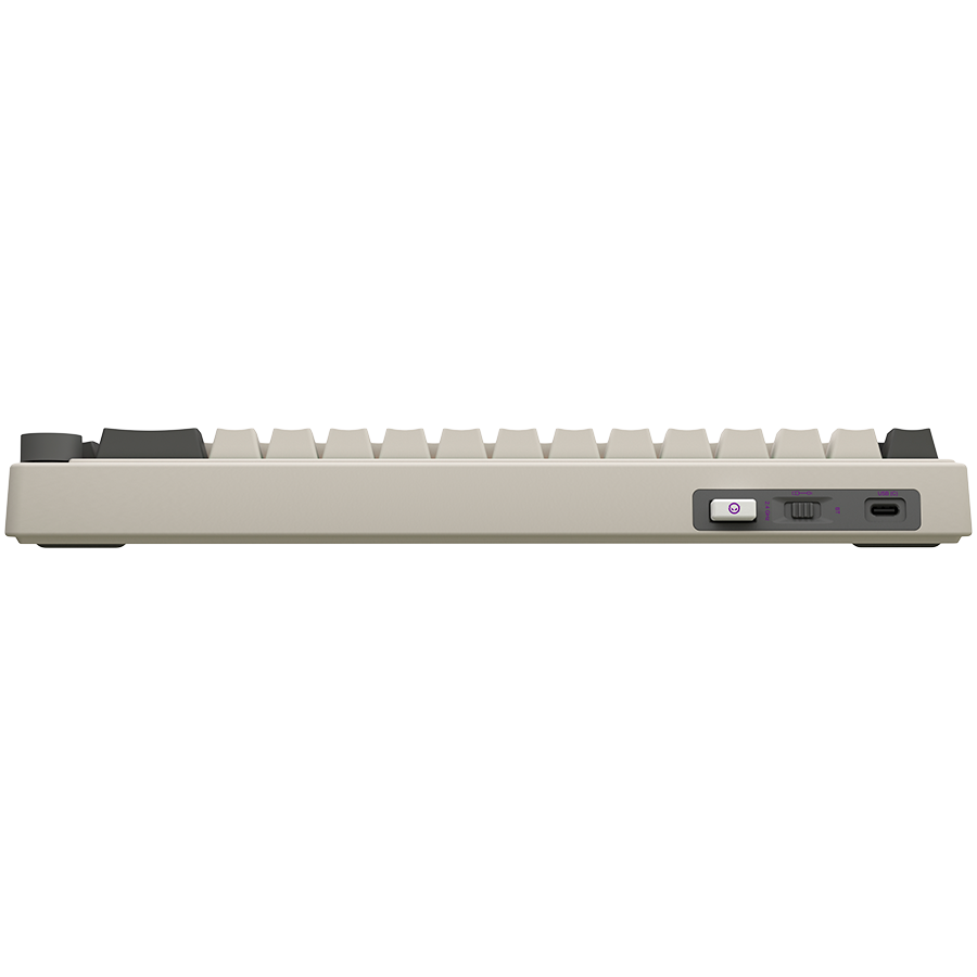 LORGAR KBP70MW, Wireless 65% Mechanical Gaming Keyboard Pro, Beige, EN layout