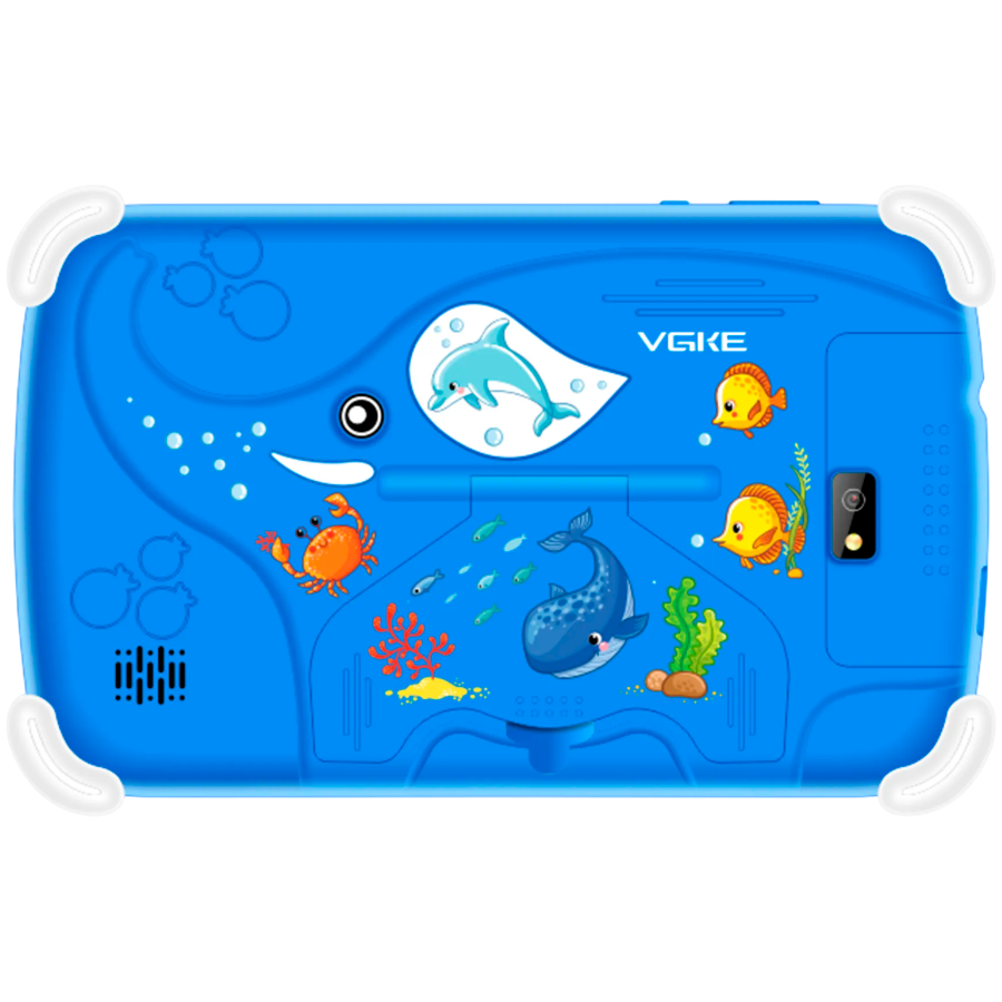 VGKE 7" IPS Kids Tablet - Mediatek MT6735 CPU, 1GB RAM, 16GB Storage, 3G + Wifi, Bluetooth 4.0, A...