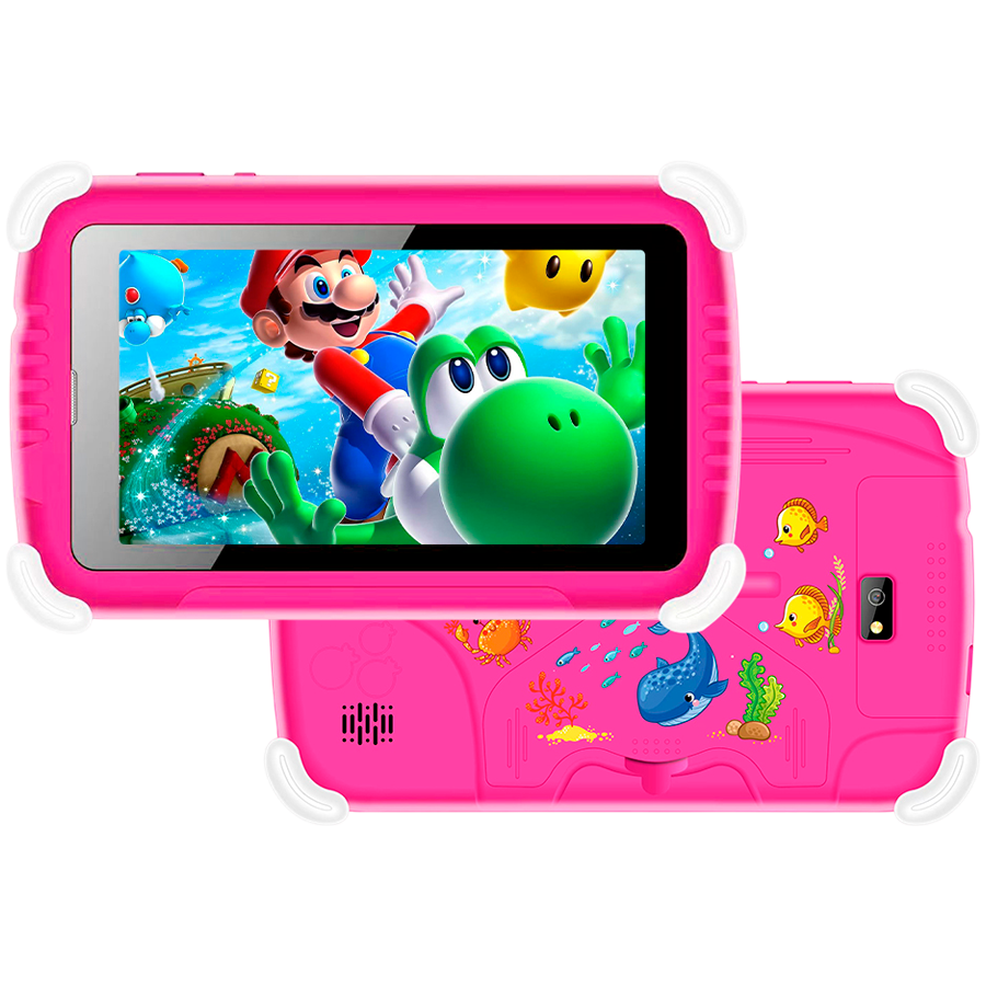 VGKE 7" IPS Kids Tablet - Mediatek MT6735 CPU, 1GB RAM, 16GB Storage, 3G + Wifi, Bluetooth 4.0, A...