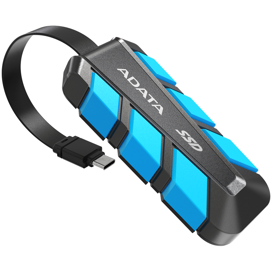 ADATA SC740 2TB USB 3.2 Gen2 up 1050/1000MBs read/write Rugged External SSD with Type-C cable