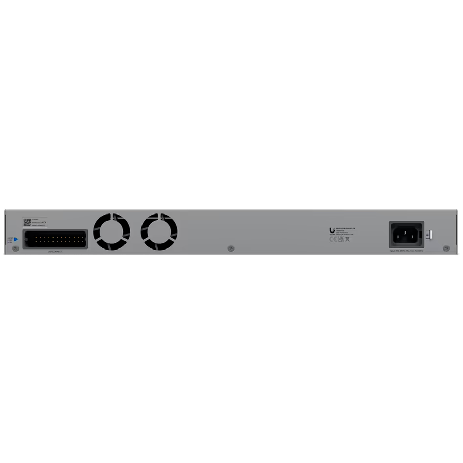 Ubiquiti Layer 3 Etherlighting switch USW-PRO-HD-24-EU, (22) 2.5 GbE, (2) 10 GbE ports, (4) 10G S...