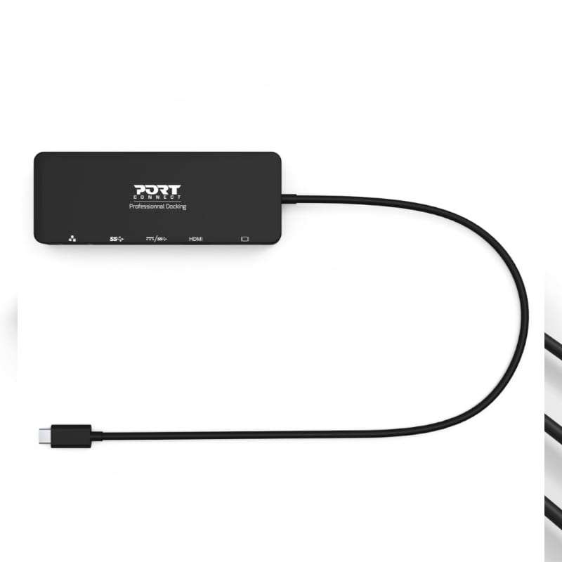 Port USB Type-C to 1 x RJ45 | 1 x USB3.0 SS | 1 x Type-C 85W PD | 1 x HDMI2.0 | 1 x VGA 30cm Cabl...