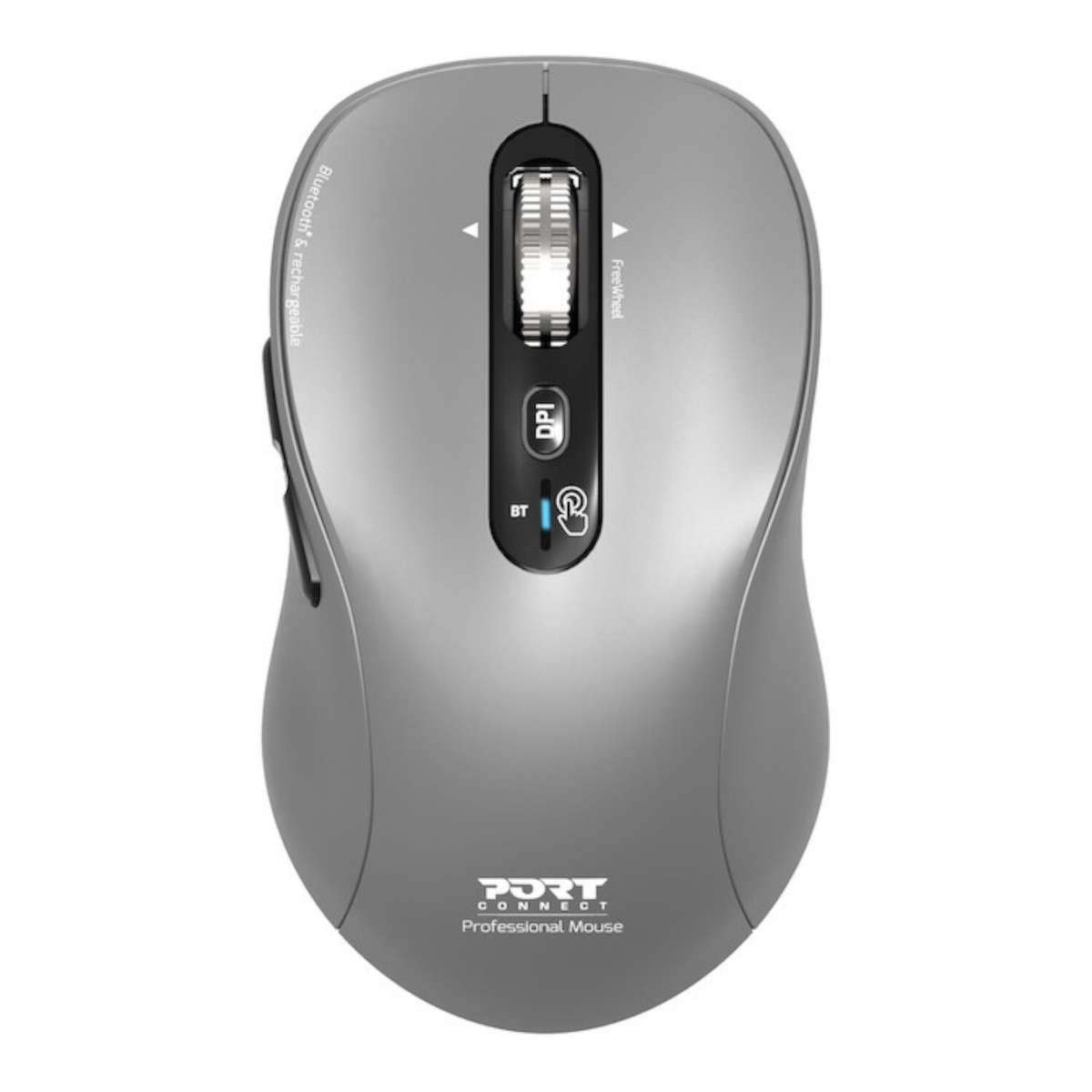 Port Connect Wireless Bluetooth Expert and Mac Mouse - Grey