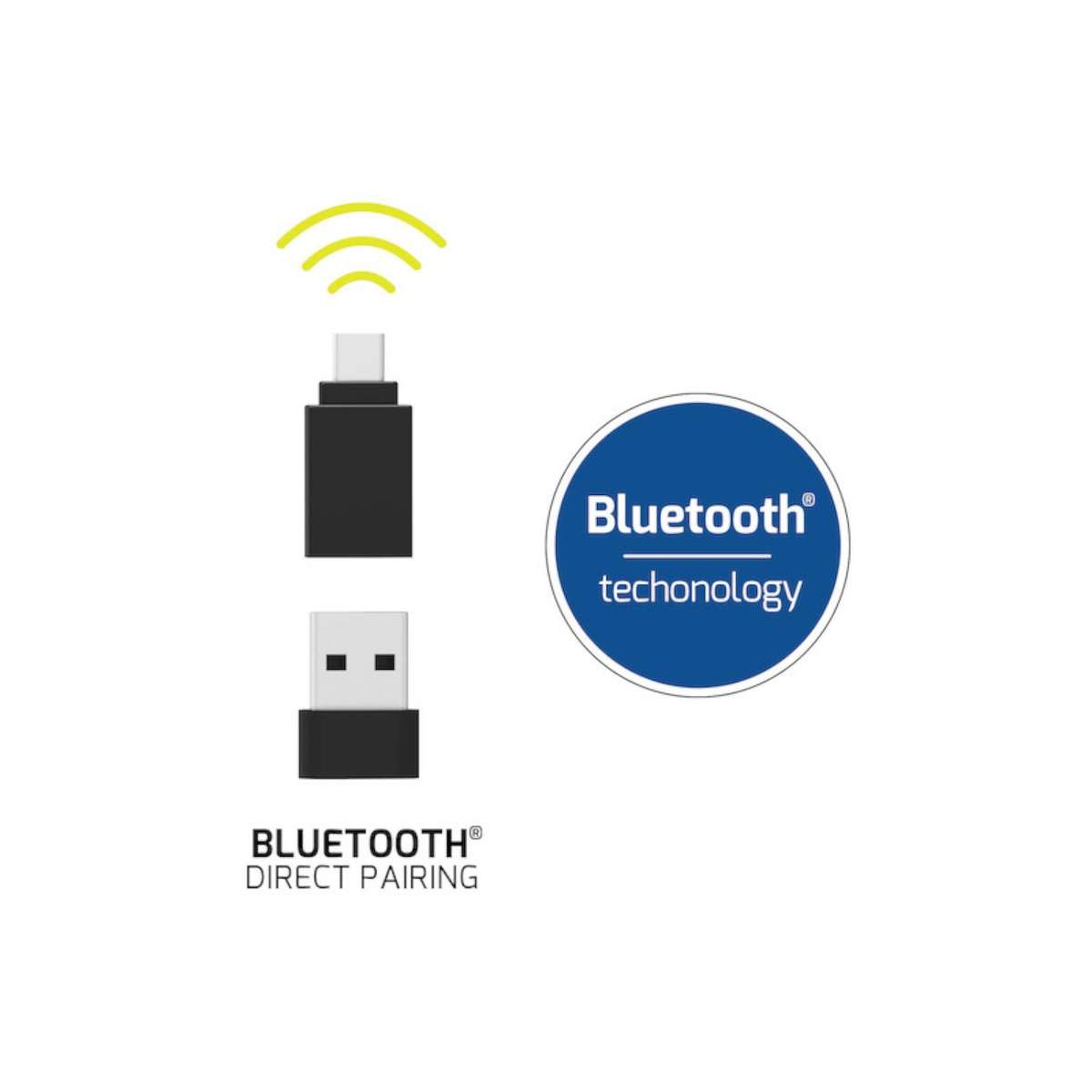 Port Connect ON'R 700 Bluetooth Wireless Headset with Noise Cancellation