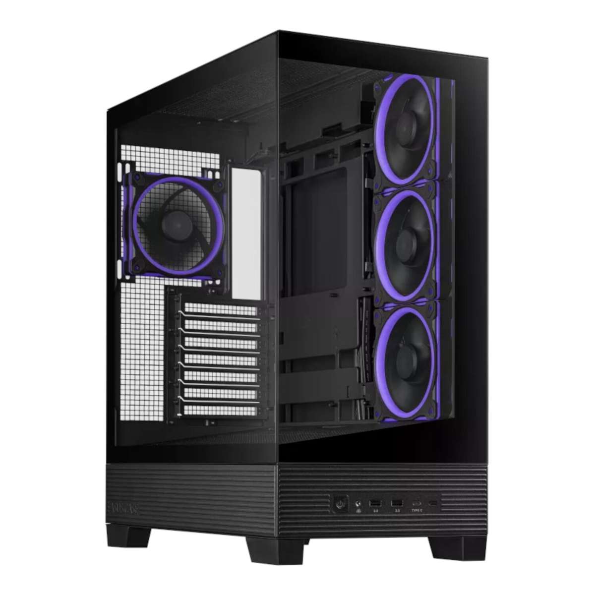 Asus A31 PLUS Mid Tower ATX Chassis - Black