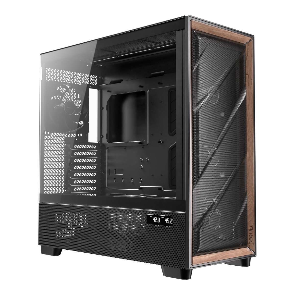 Antec FLUX PRO E-ATX Full Tower Gaming Chassis - Black