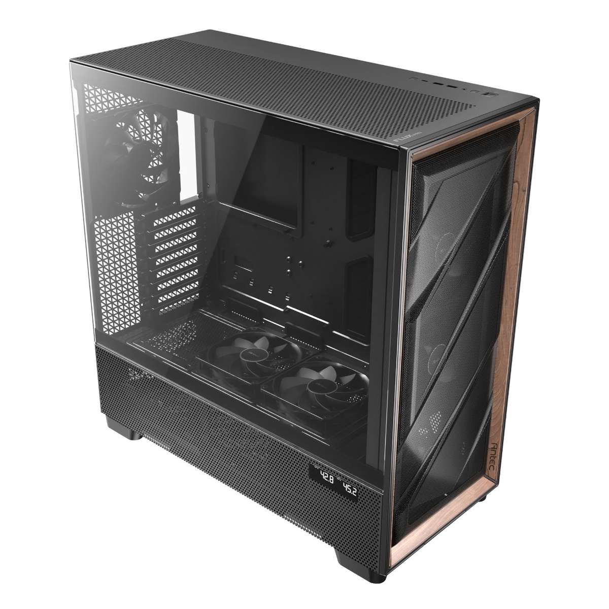 Antec FLUX PRO E-ATX Full Tower Gaming Chassis - Black