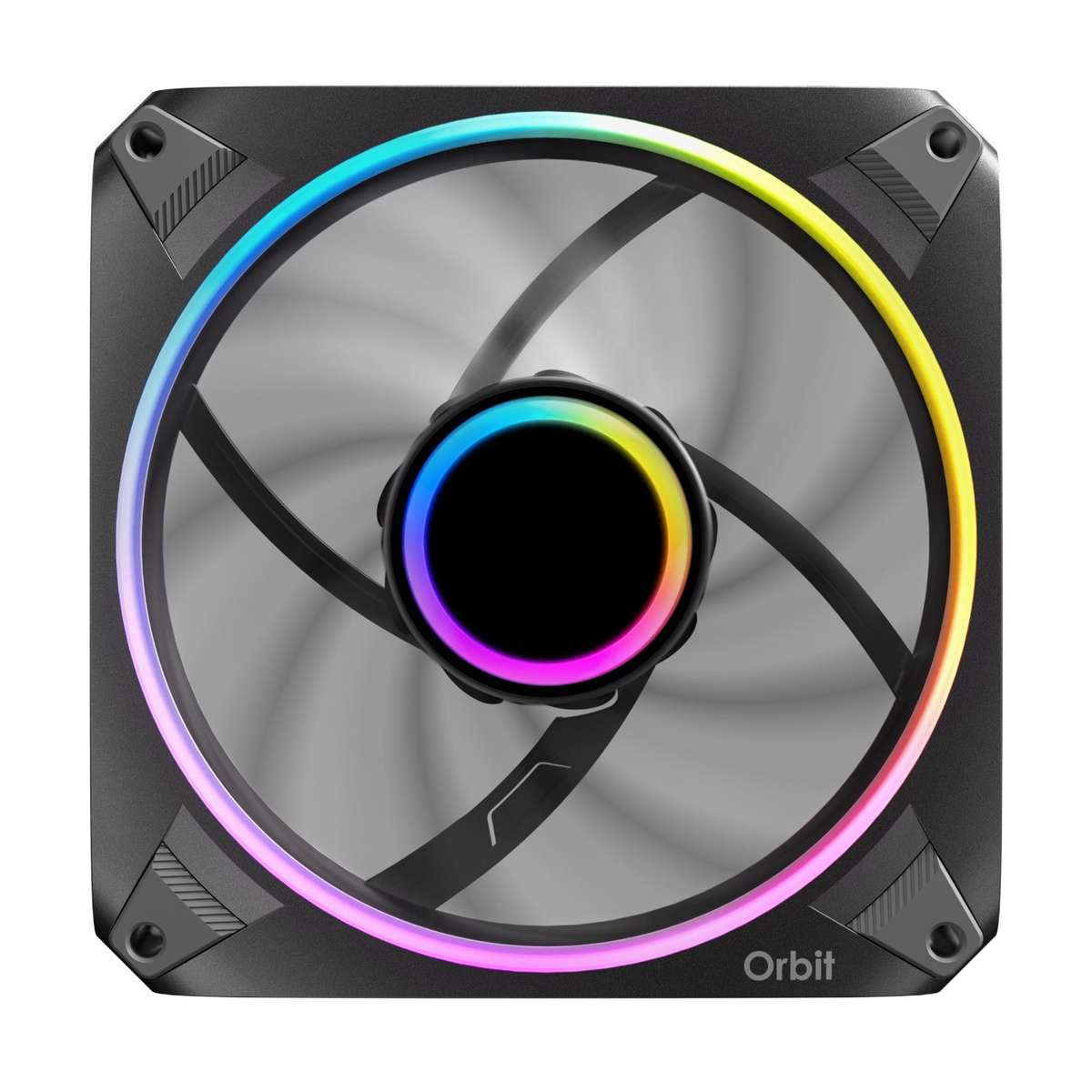 Antec ORBIT PWM 120mm ARGB Fan 3 Pack - Black