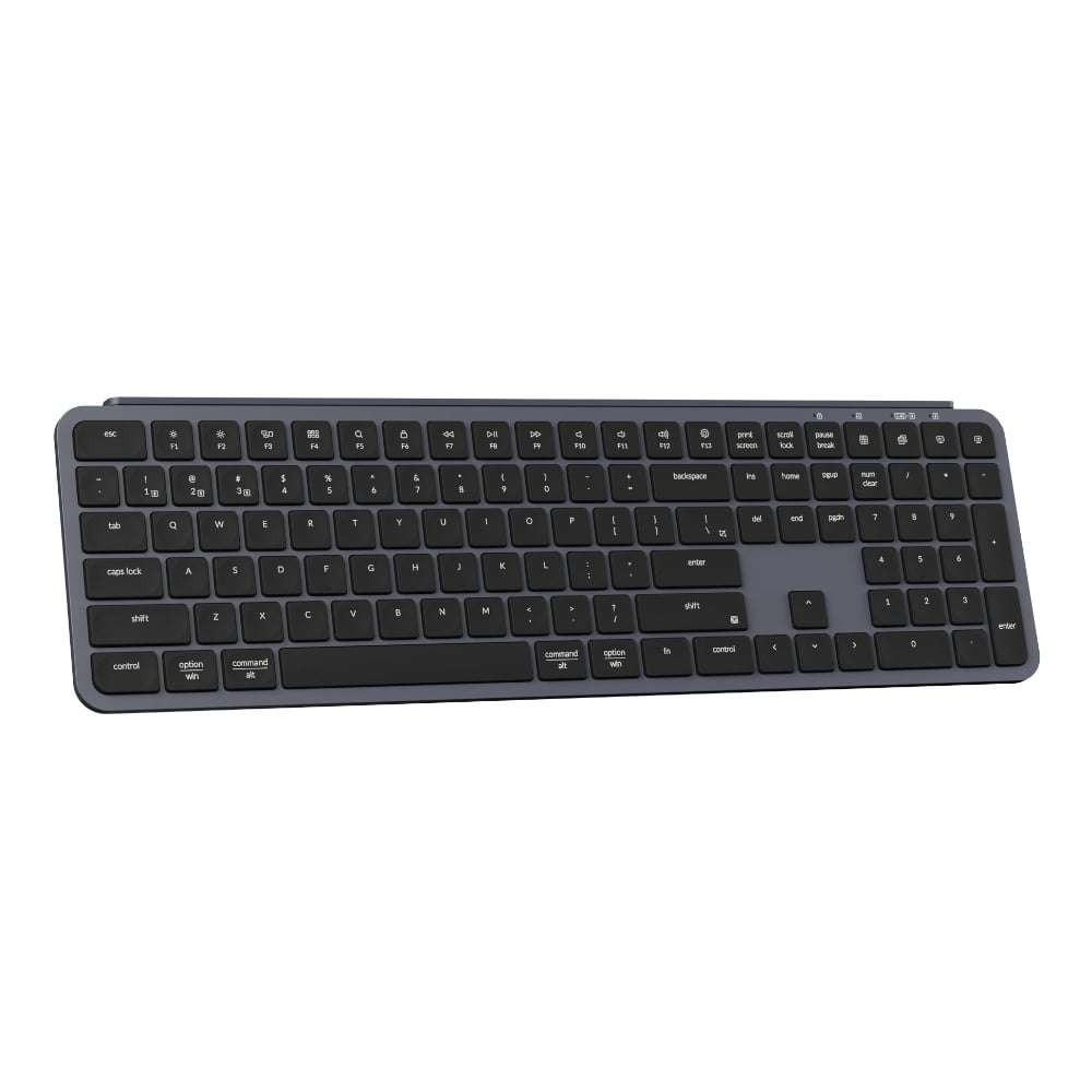 Keychron B6 Pro Ultra-Slim 100% Wireless Keyboard - Space Grey