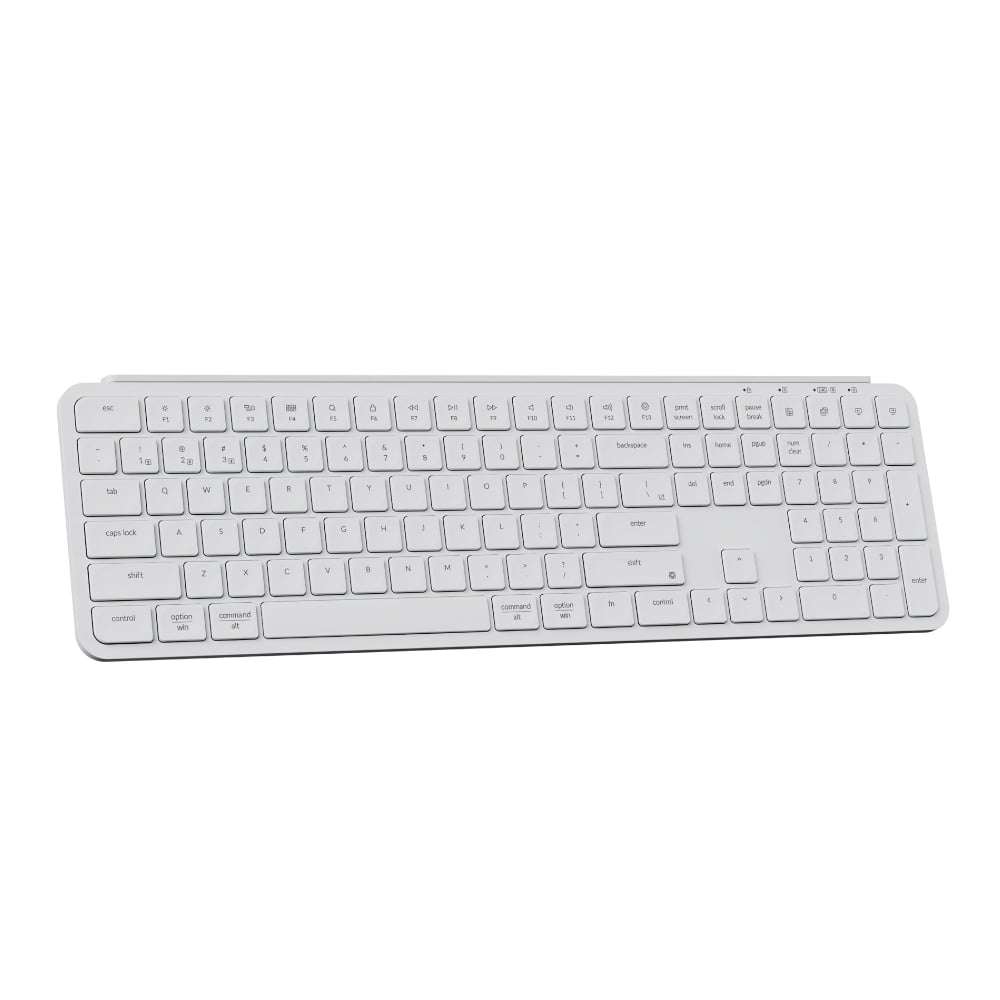 Keychron B6 Pro Ultra-Slim 100% Wireless Keyboard &#x2013; Ivory White