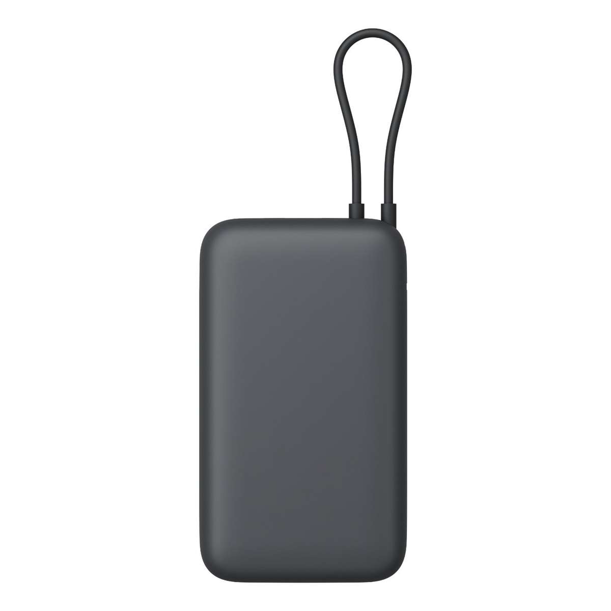 Xiaomi Power Bank 20000mAh (Integrated Cable) - Dark Grey