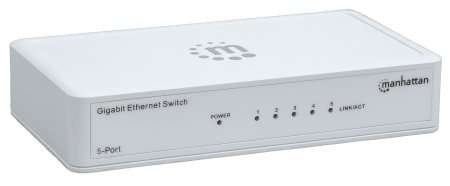 Manhattan 5 Port Gigabit Ethernet Switch