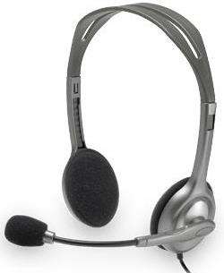 Logitech H111 Stereo headset with noise
