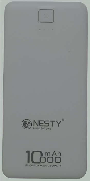 Nesty 10000mAh White Multi Functional Power Bank