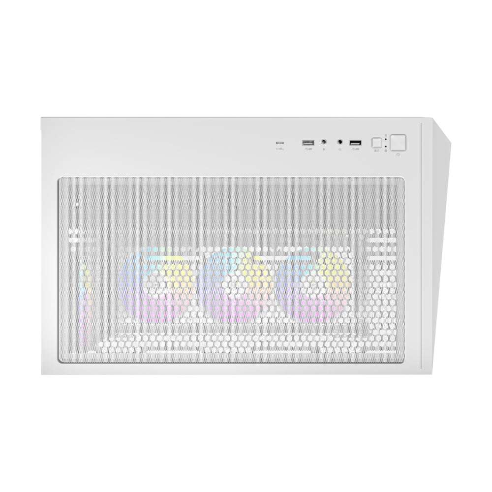 Antec C5 ARGB ATX DUAL Mid Tower Gaming Chassis - White