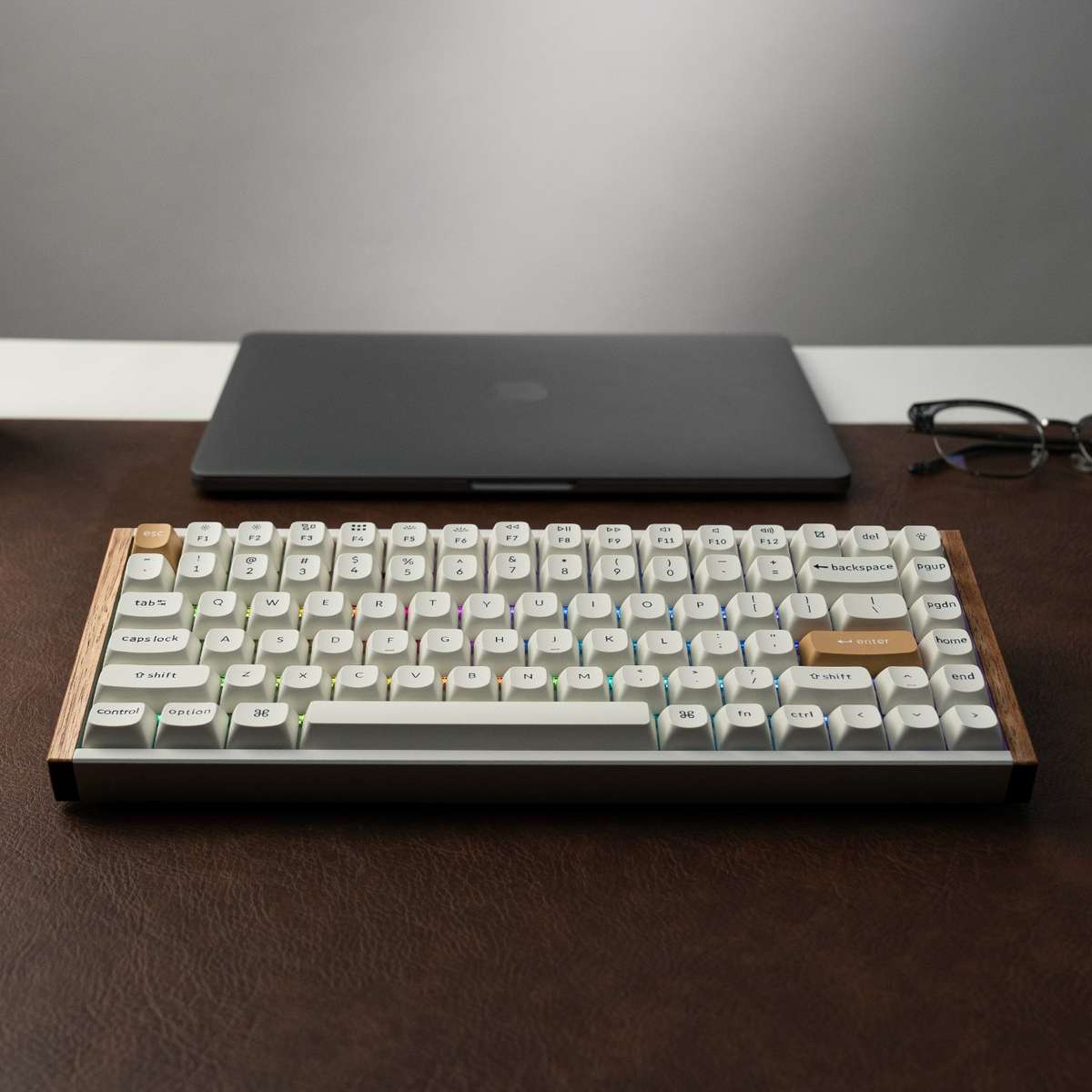 Keychron K2 HE Wireless Special Edition Magnetic Custom Keyboard | NEBULA Switch - White