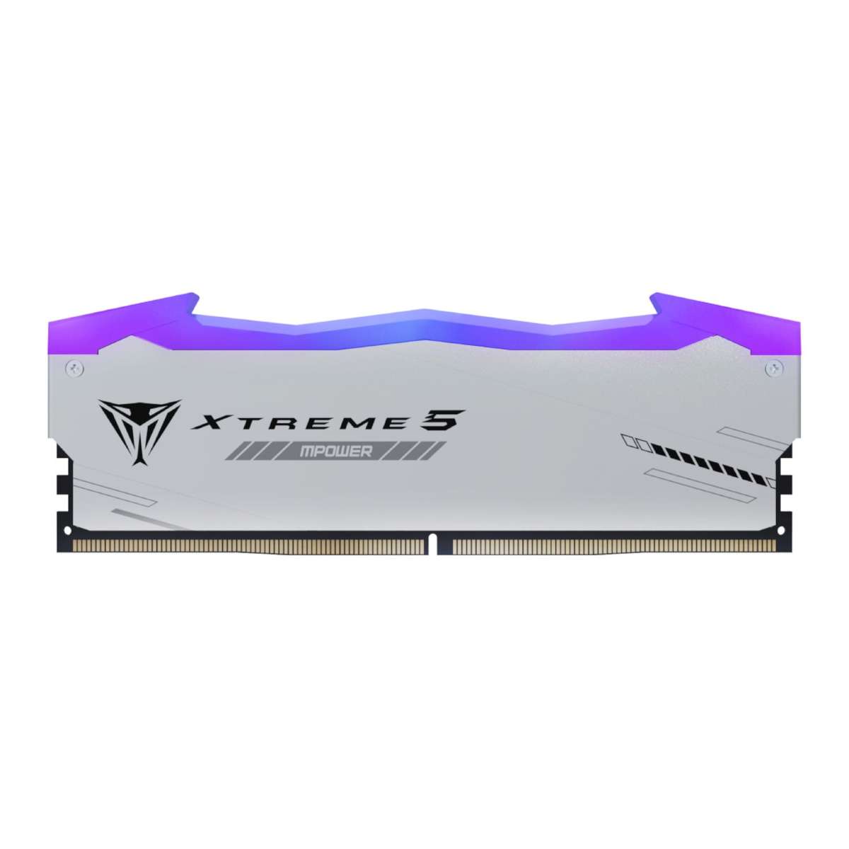 Patriot Viper Xtreme 5 RGB MPower 32GB 6000MHz DDR5 Desktop Gaming Memory Kit - Silver