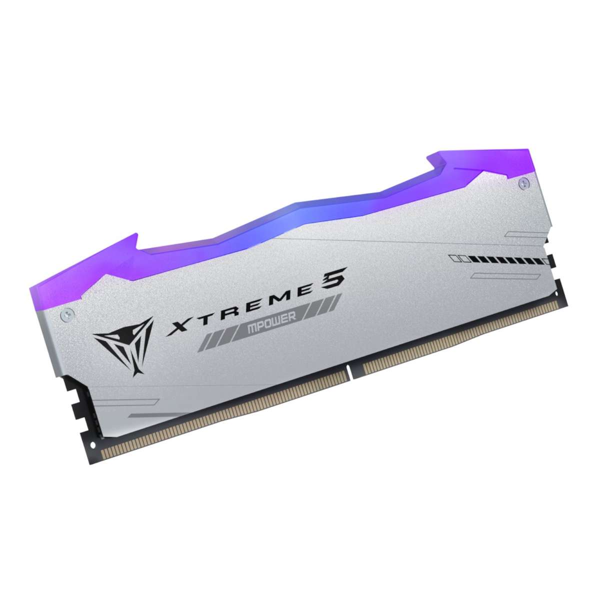 Patriot Viper Xtreme 5 RGB MPower 32GB 6000MHz DDR5 Desktop Gaming Memory Kit - Silver