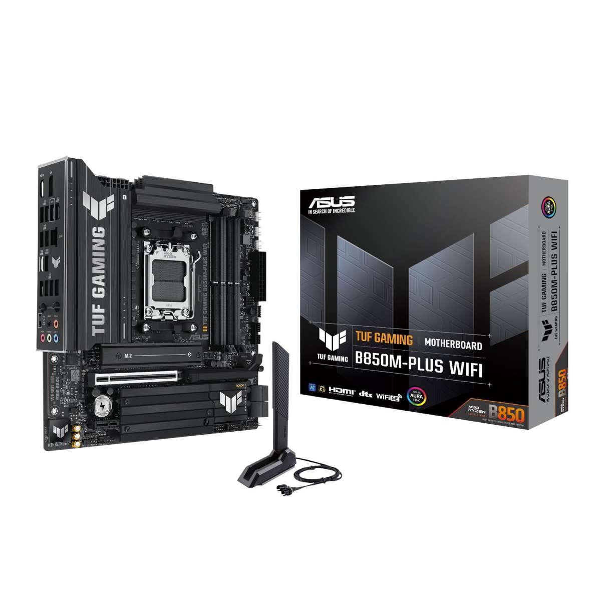 Asus TUF Gaming B850M-PLUS WIFI AM5 Micro ATX Gaming Motherboard