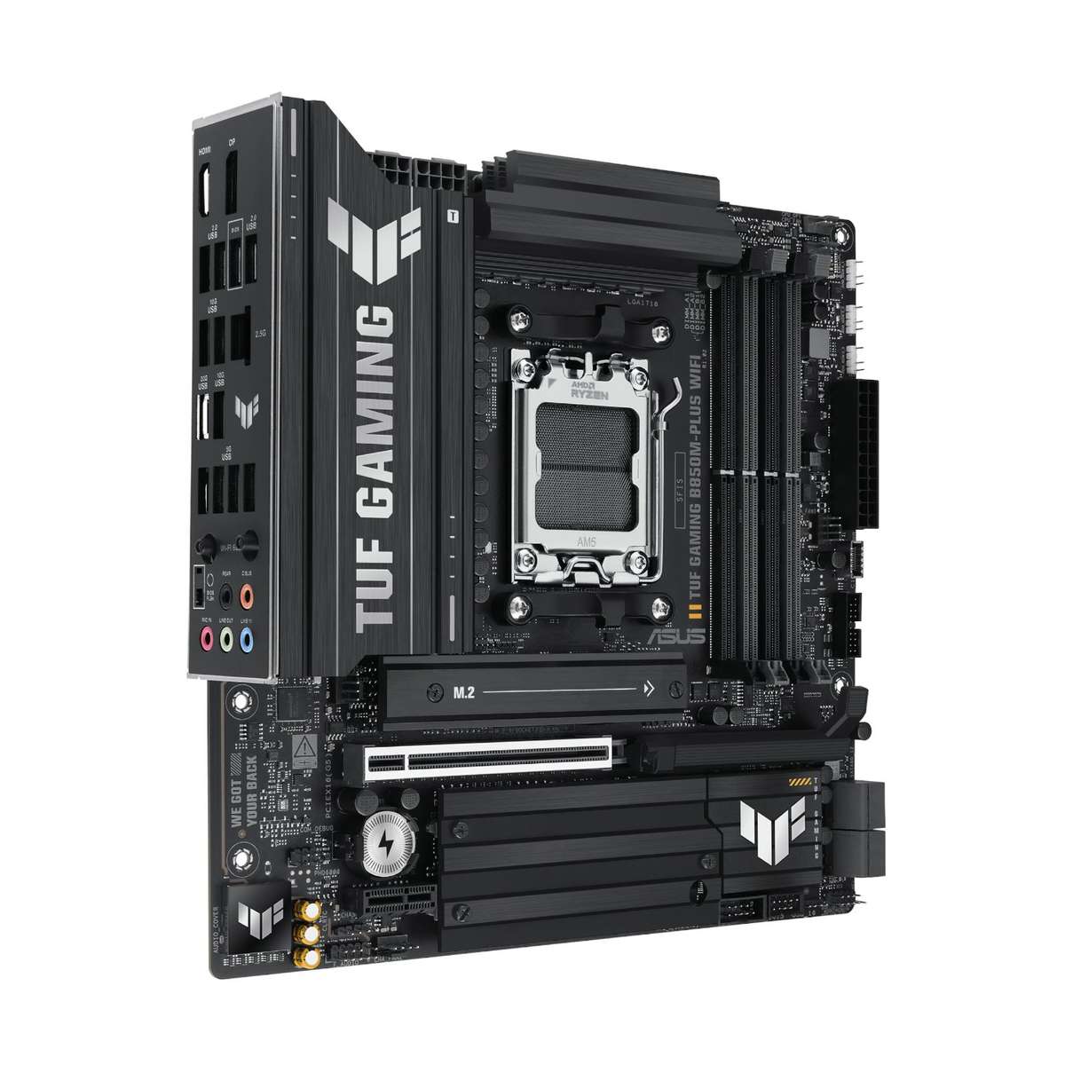 Asus TUF Gaming B850M-PLUS WIFI AM5 Micro ATX Gaming Motherboard