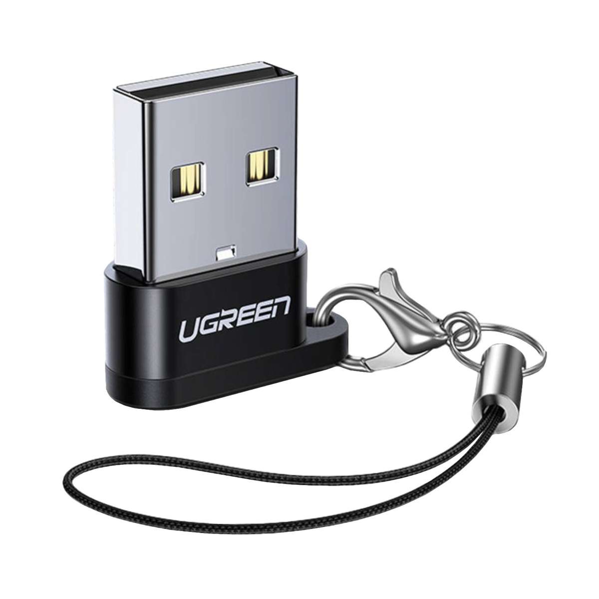 UGREEN USB A Male to USB Type-C Female Adapter (Black)