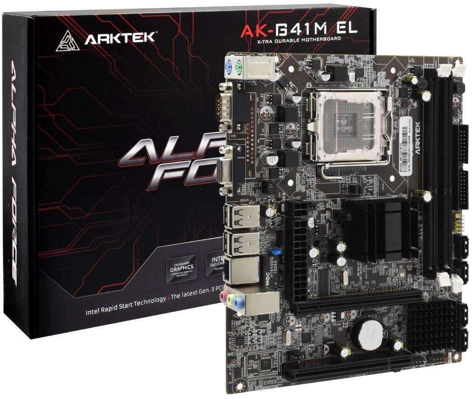 G41 MB, 775, DDR3, MICRO ATX