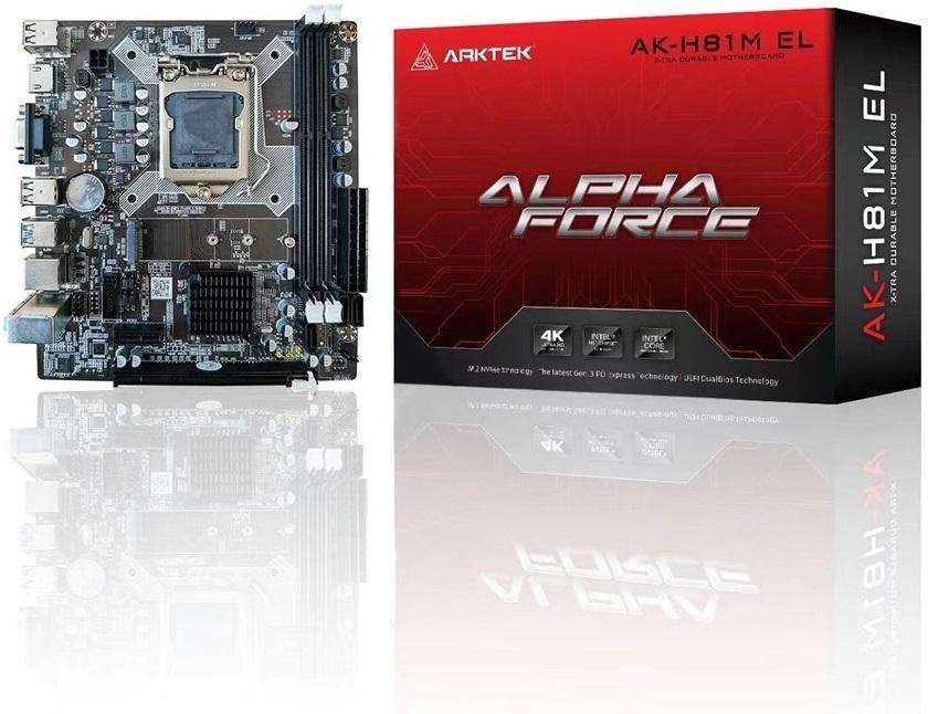 H81 MB, 1150, DDR3, MICRO ATX