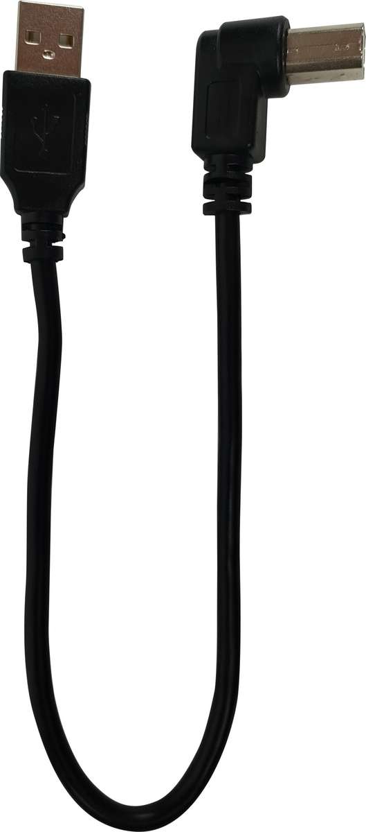 RIGHT ANGLE USB 2 TO TYPE B
