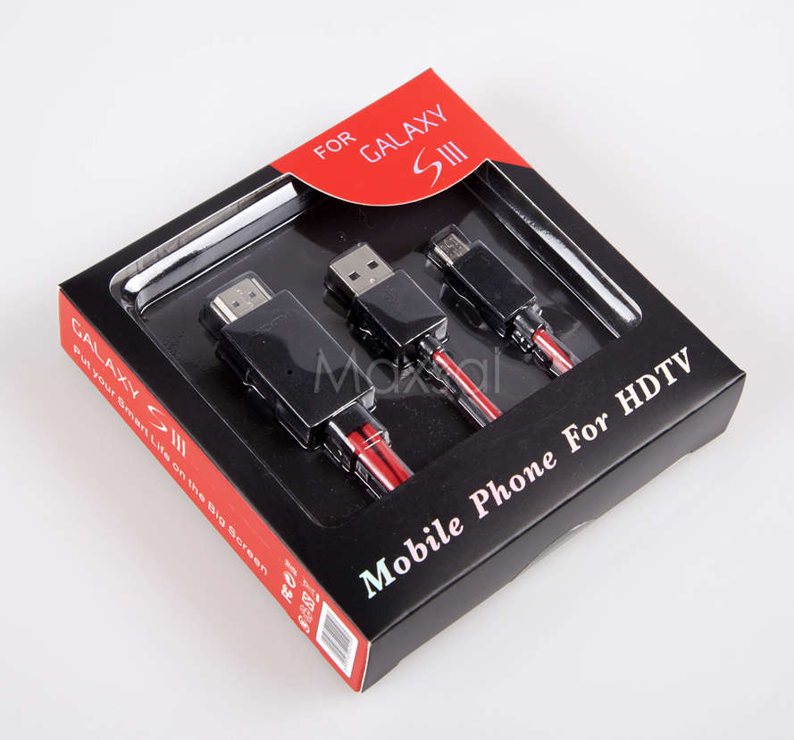 MHL TO HDMI CABLE FOR SAMSUNG GALAXY S3