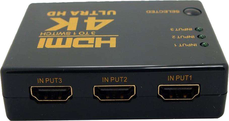 3PORT HDMI SWITCH 4K