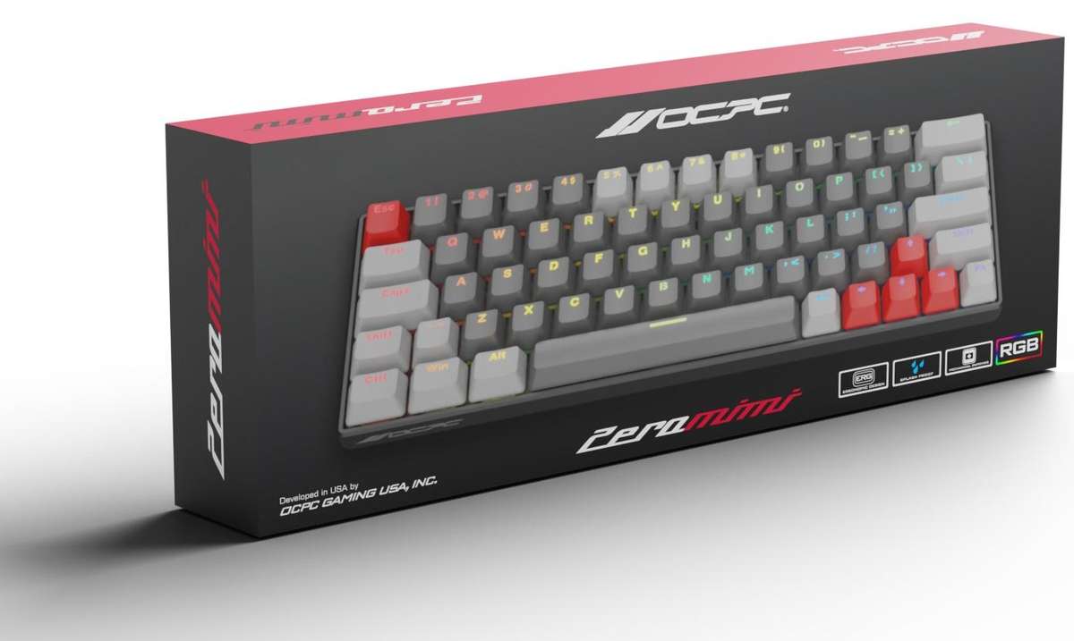 ZERO MINI GAMING KEYBOARD DARK GREY