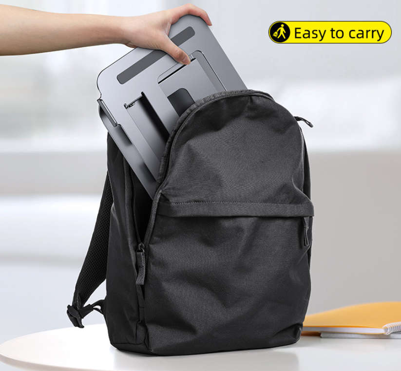 TRIPLE LIFT ADJUSTABLE ALU LAPTOP STAND