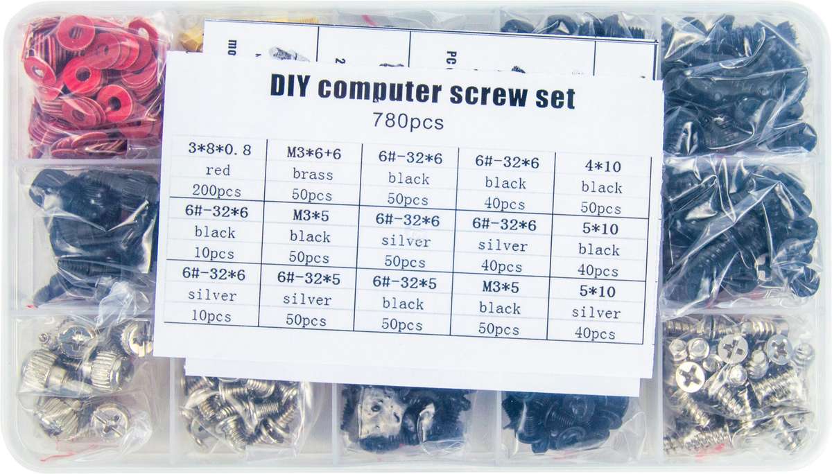 780 PCS SCREW SET