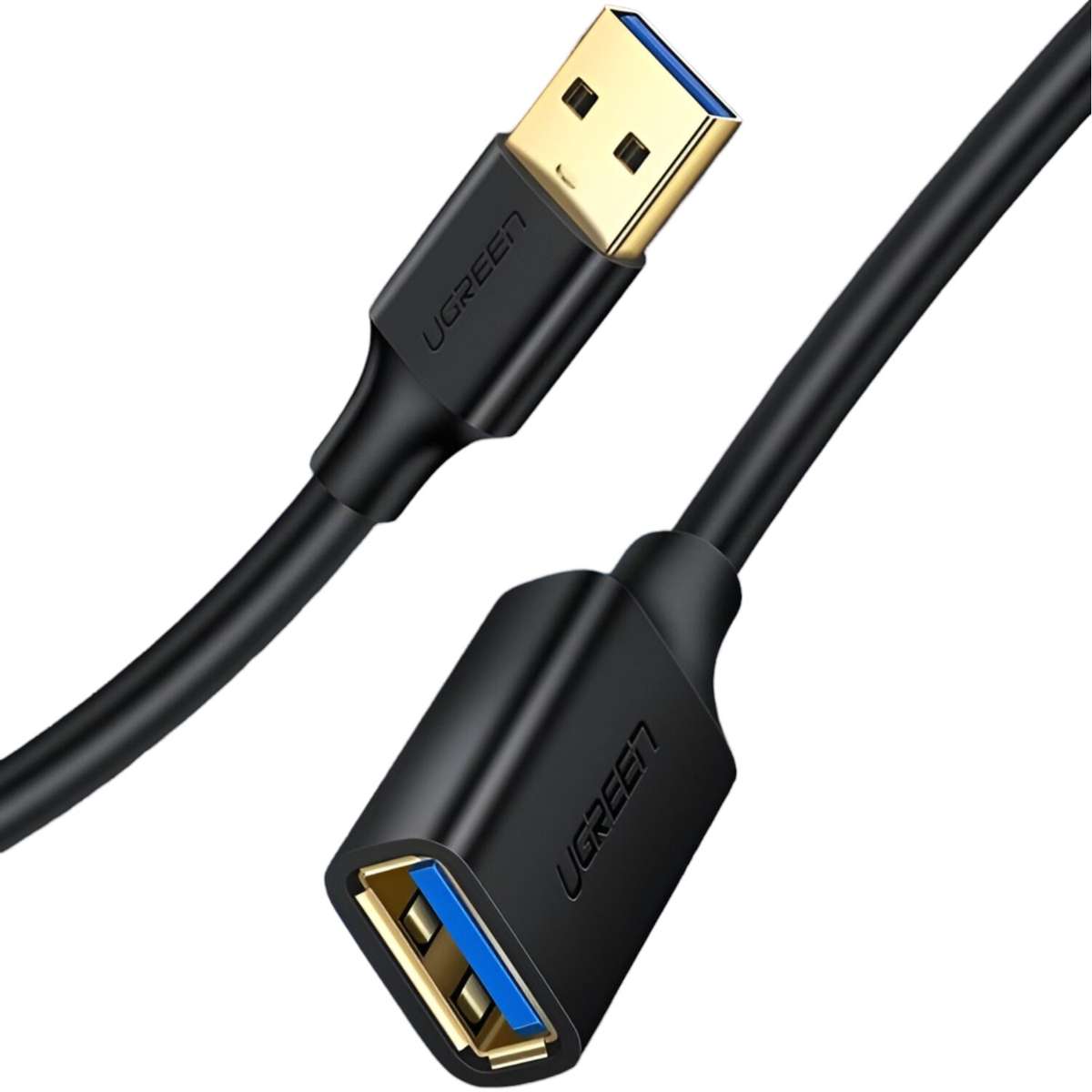UGREEN USB 3.0 Extension Cable - Male to Female, 5Gbps Data Transfer - 2m
