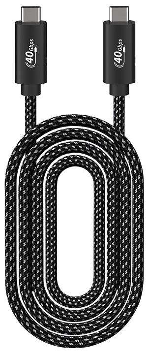 USB4.0 THUNDERBOLT TYPE-C CABLE 2M
