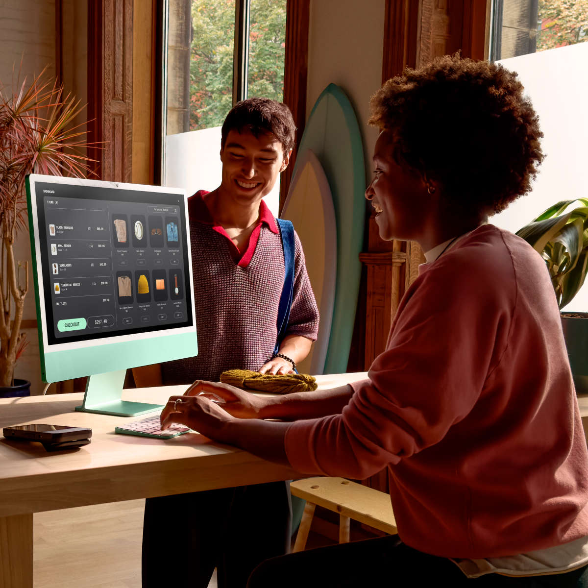 24-inch iMac with Retina 4.5K display: Apple M4 chip with 10core CPU and 10core GPU, 16GB, ...