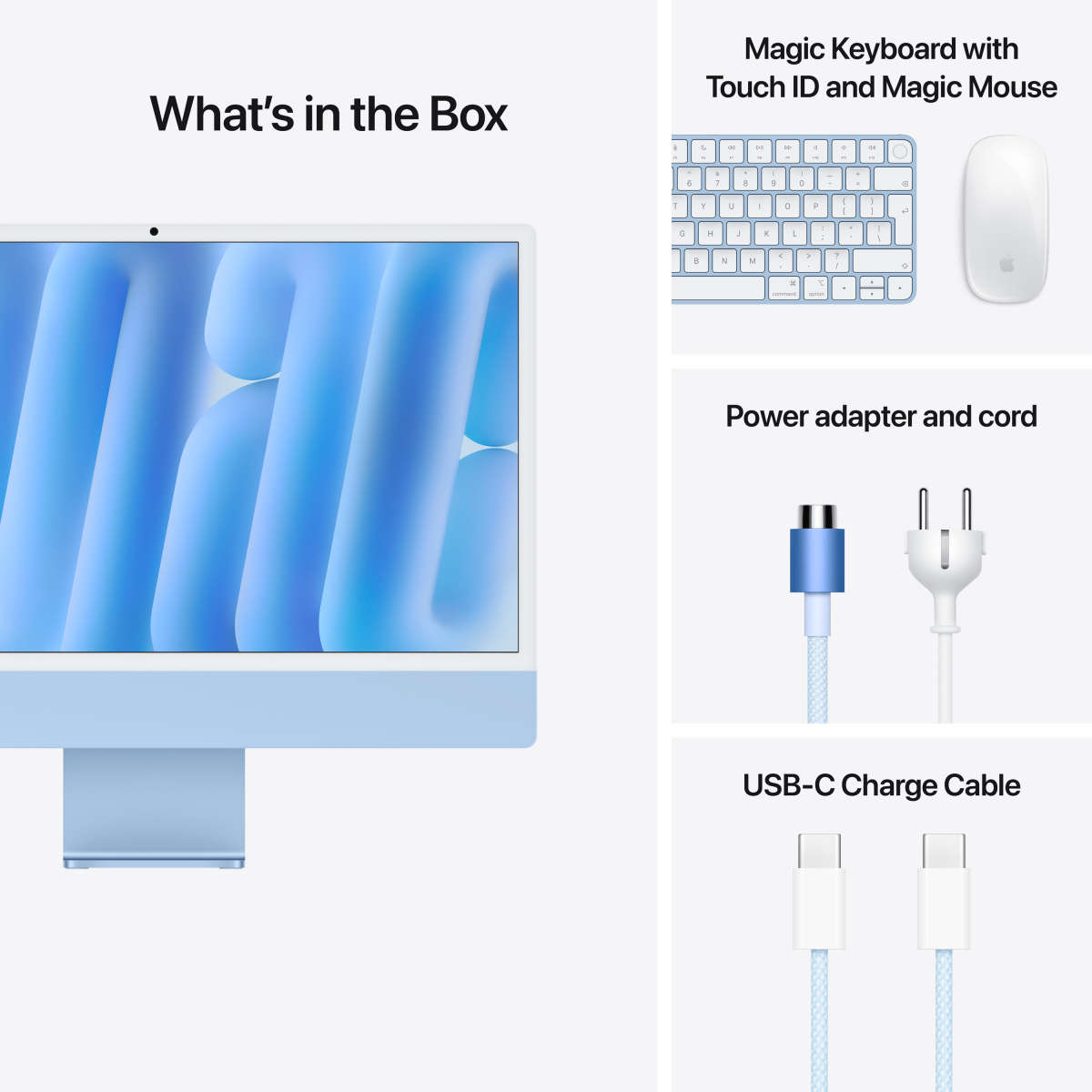 24-inch iMac with Retina 4.5K display: Apple M4 chip with 10core CPU and 10core GPU, 16GB, ...
