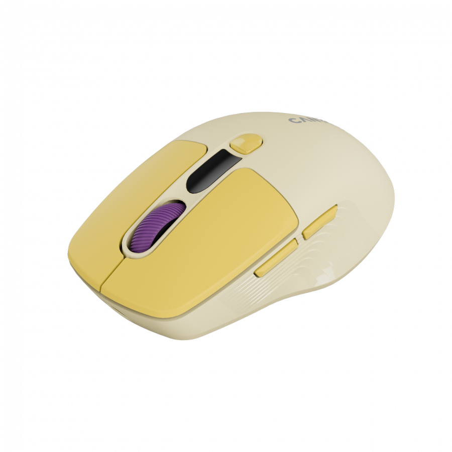 CANYON mouse MW-26 LCD Silent Dual Mode Wireless Yellow